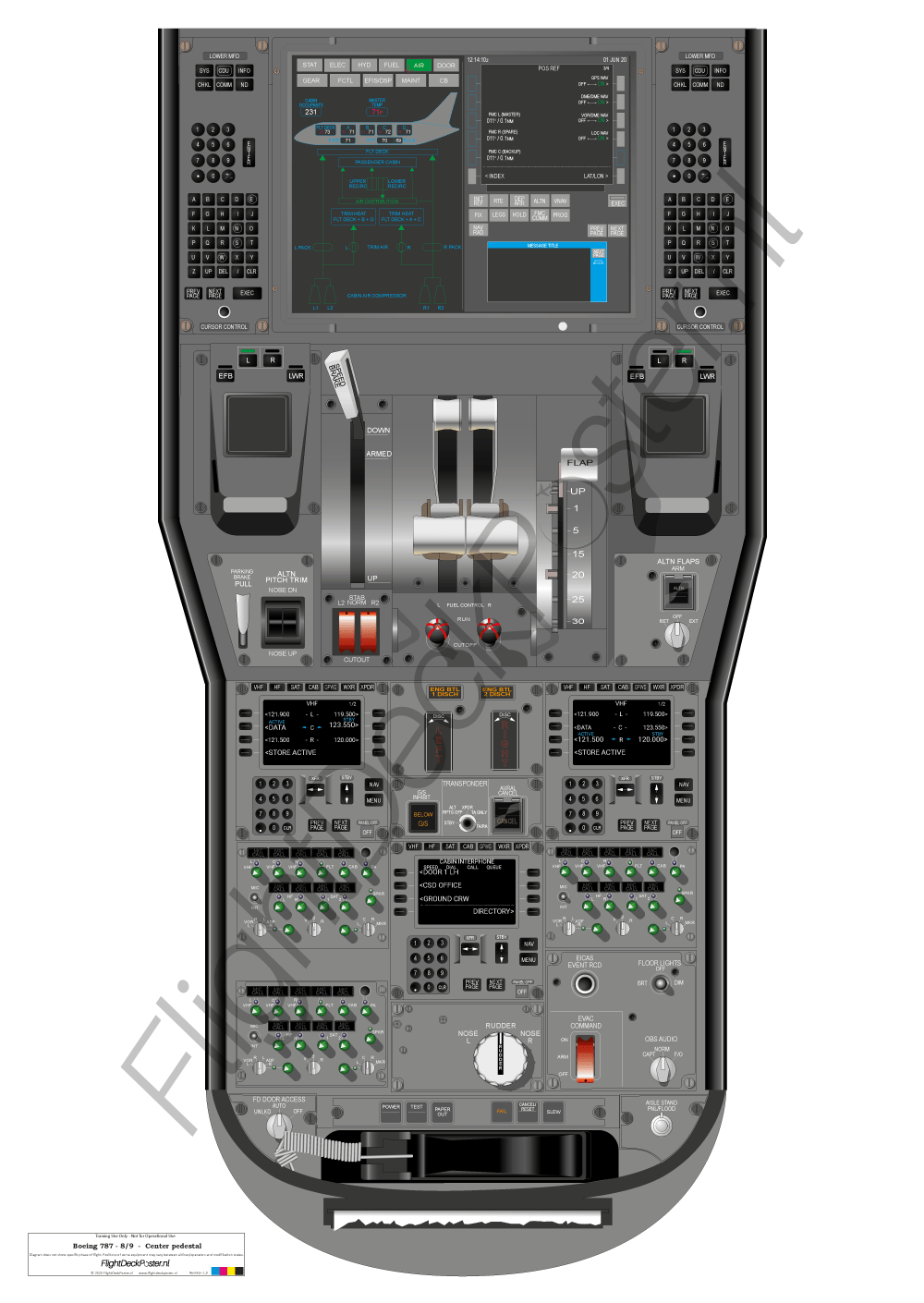 Boeing 787 - 8 / 9 – FlightDeckPoster