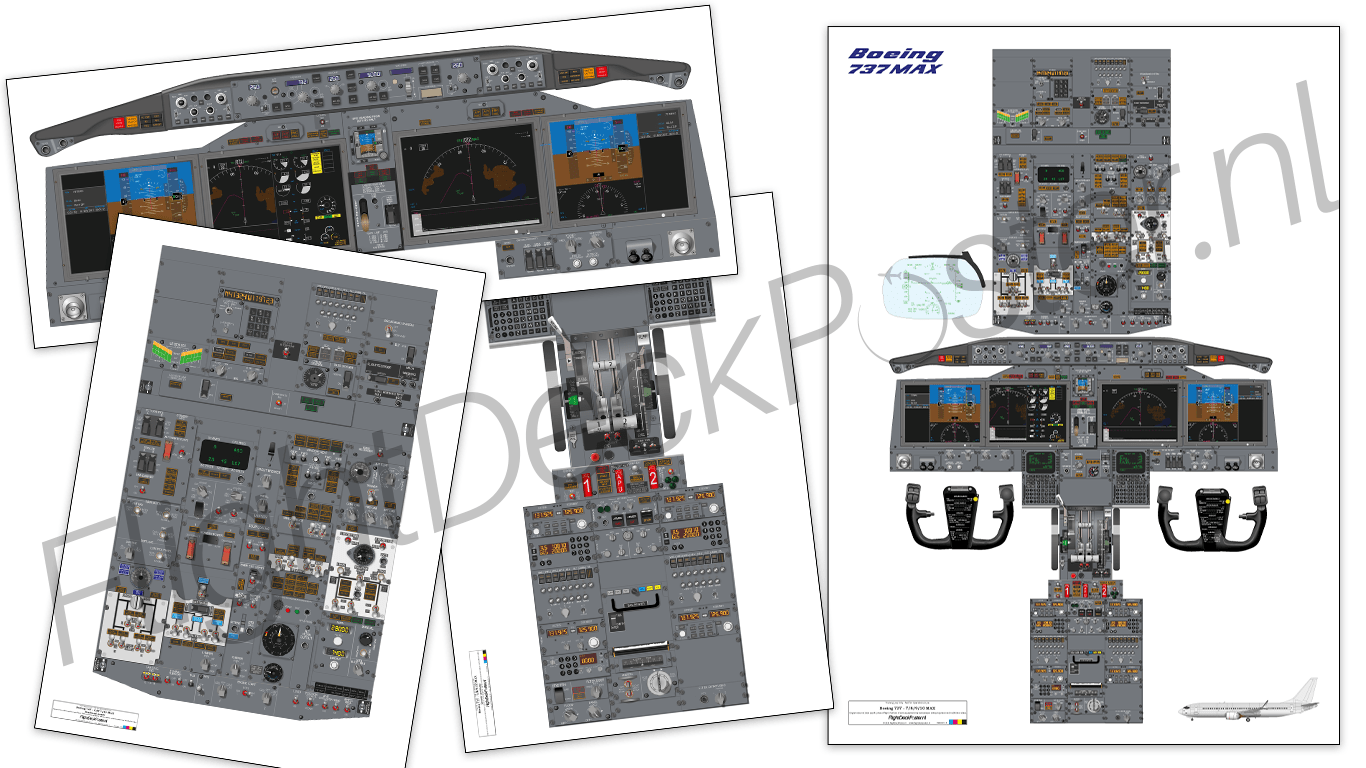 Boeing 737 - 7/8/9/10 MAX